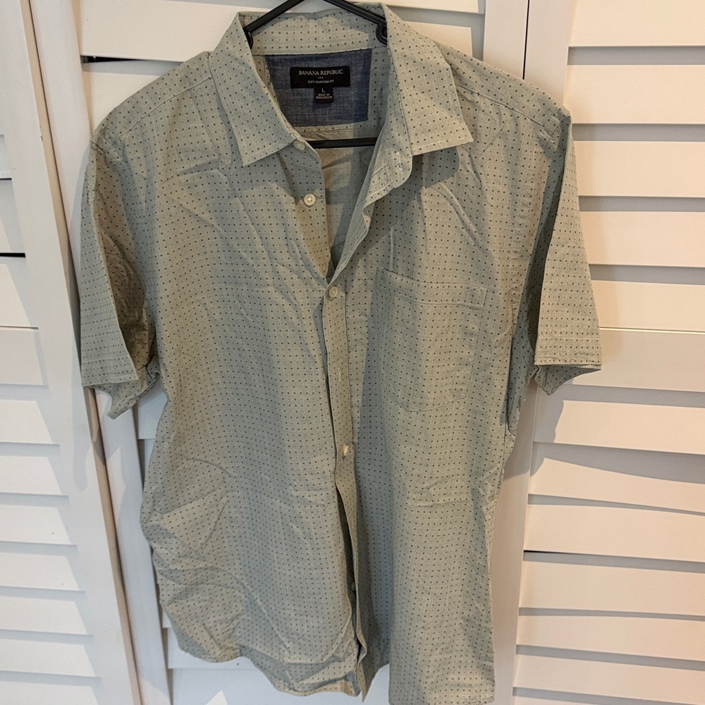 Banana Republic Patterned Shirt